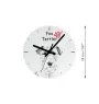 Jagdterrier - Wanduhr mit Hund, Regal Uhr mit Druck, personalisierte Hausdekoration von Art-Dog.