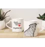 Chien d'arrêt - tasse avec chien, une tasse adorable avec une anse en forme de cœur, un cadeau universel de la marque Art-Dog