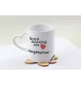 Chien d'arrêt - tasse avec chien, une tasse adorable avec une anse en forme de cœur, un cadeau universel de la marque Art-Dog