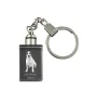 Jack Russell Terrier - Crystal key ring with dog photo, illuminated key ring, unique gift by Art-Dog brand
