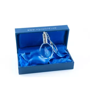 Jack Russell Terrier brelok do kluczy owalny z psem Art-Dog