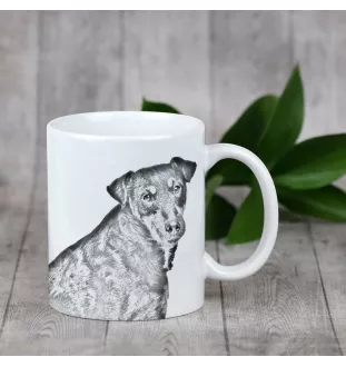 Jagdterrier - Tasse mit Hund, fröhliche Tasse für Hundeliebhaber, personalisiertes Geschenk der Marke Art-Dog