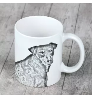 Jagdterrier - Tasse mit Hund, fröhliche Tasse für Hundeliebhaber, personalisiertes Geschenk der Marke Art-Dog