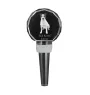 Jack Russell Terrier - Bouchon de bouteille en cristal, bouchon de vin unique avec photo, cadeau personnalisé pour sommelier par la marque Art-Dog
