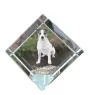 Jack Russell Terrier kostka kryształowa z psem Art-Dog