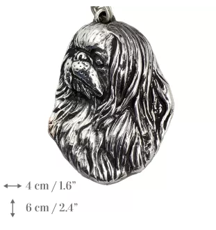 Épagneul japonais, Chin - Collier pour chien, bijoux uniques pour les fans de chiens, pendentif vipère unique de la marque Art-Dog