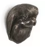 Épagneul japonais, Chin - Statue de chien, buste suspendu, décoration unique pour les amoureux des chiens par la marque Art-Dog