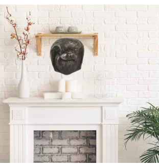 Épagneul japonais, Chin - Statue de chien, buste suspendu, décoration unique pour les amoureux des chiens par la marque Art-Dog