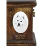 Spitz japonais - une plaque commémorative avec une photo de chien, une plaque funéraire avec une impression, une plaque ovale personnalisée de la marque Art-Dog
