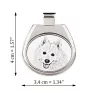 Japanese Spitz, Nihon Supittsu - dog necklace, personalized pendant with a photo, unique necklace for women and men by Art-Dog brand