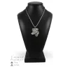 Jack Russell Terrier - un collier avec un chien, un pendentif de chien sur une chaîne en argent, un bijou unique de la marque Art-Dog