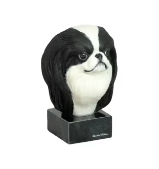 Japanese Chin, Japanese Spaniel - painted figurine, statue, figure, made by the artist, brand Art-Dog