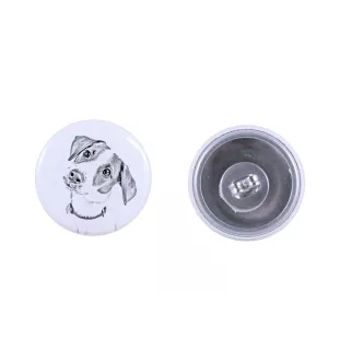 Jack Russell Terrier - einzigartige Hund-Ohrringe, Ihr Haustier als Schlüsselanhänger, Eigenmarke Art-Dog