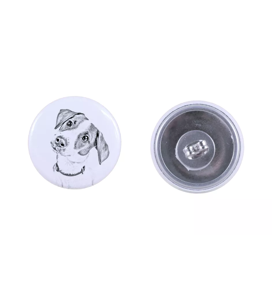 Jack Russell Terrier - boucles d'oreilles uniques avec un chien, votre animal de compagnie sur un porte-clés, marque propre Art-Dog