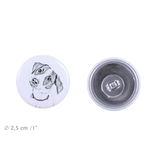Jack Russell Terrier - unique dog earrings, your pet on a keychain, Art-Dog's own brand