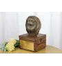 Épagneul japonais, Chin - urne pour les cendres du chien avec une statuette, petite urne pour chien, urne personnalisée avec le buste du chien de la marque Art-Dog