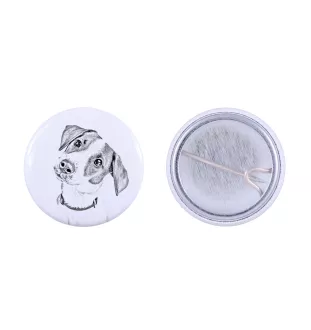 Jack Russell Terrier - badge avec votre chien, ajoutez votre propre photo, marque Art-Dog