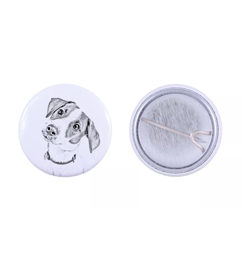 Jack Russell Terrier - pin with your dog, add your own photo, Art-Dog brand