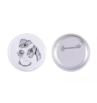 Jack Russell Terrier - pin with your dog, add your own photo, Art-Dog brand