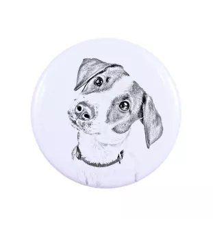 Jack Russell Terrier - badge avec votre chien, ajoutez votre propre photo, marque Art-Dog