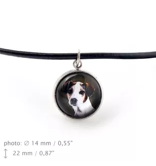Jack Russell Terrier - boîte à bijoux avec votre photo, ensemble collier et boucles d'oreilles, produits personnalisés de la marque Art-Dog
