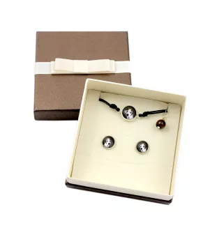 Jack Russell Terrier - a set of jewelry with your photo, a woman's ornament, handmade item, a product made with passion for creating the Art-Dog brand.