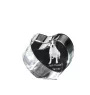 Jack Russell Terrier - Hundebild im Kristall, Kristallherz, einzigartiger Bilderrahmen der Marke Art-Dog
