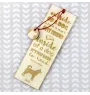 Jindo coréen, spitz coréen de Jindo - marque-page pour livre avec chien, marque-page personnalisé, cadeau pour les amateurs de livres de la marque Art-Dog