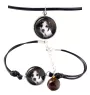 Jack Russell Terrier - a set of jewelry with your photo, handmade set, bracelet and necklace by Art.-Dog brand