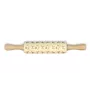 Jindo, Korea Jindo Dog, Chindo dog - small rolling pin with a dog, patterned dough roller, gadget for ceramicists from the Art-Dog brand