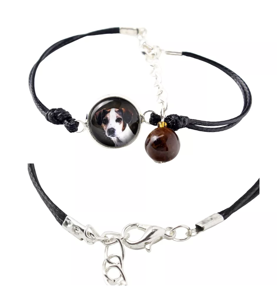 Jack Russell Terrier - bracelet in a box with your photo, feminine jewelry, perfect gift from Art-Dog brand