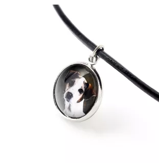 Jack Russell Terrier - Halskette in einer Schachtel, elegante Verzierung, Anhänger der Marke Art-Dog