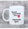 Japan-Spitz, Japanischer Spitz, Nihon Supittsu - Tasse mit Hund, Tasse mit Bild, personalisiertes Geschenk der Marke Art-Dog