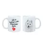 Japanese Spitz, Nihon Supittsu - cup with a dog, cup with a photo, personalized gift from the Art-Dog brand