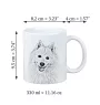 Japan-Spitz, Japanischer Spitz, Nihon Supittsu - Tasse mit Hund, Tasse mit Bild, personalisiertes Geschenk der Marke Art-Dog