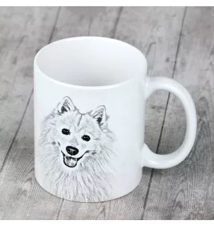 Japan-Spitz, Japanischer Spitz, Nihon Supittsu - Tasse mit Hund, entzückende Tasse mit Grafik, Geschenk mit Ihrem Foto von der Marke Art-Dog