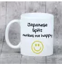 Szpic japoński kubek z psem Makes me happy Art-Dog