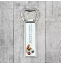 Jack Russell Terrier - bottle opener with a picture and inscription for beer by Art-Dog