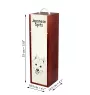 Japanese Spitz, Nihon Supittsu - wine box with a dog, alcohol box with graphics, personalized gift box from the Art-Dog brand