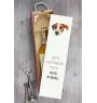 Jack Russell Terrier - geometric box with a picture and inscription for wine by Art-Dog