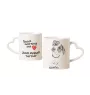 Jack Russell Terrier - cup with a dog, adorable cup with a heart-shaped handle, universal gift from the Art-Dog brand