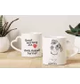 Jack Russell Terrier - tasse avec chien, une tasse adorable avec une anse en forme de cœur, un cadeau universel de la marque Art-Dog