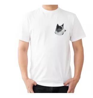 Karelski pies na niedźwiedzie pies haftowany Art-Dog