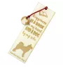 Karelischer Bärenhund, Björnhund - Lesezeichen mit Hund, personalisiertes Lesezeichen, Hundeaccessoire für Leser der Marke Art-Dog