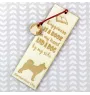 Karelischer Bärenhund, Björnhund - Lesezeichen mit Hund, personalisiertes Lesezeichen, Hundeaccessoire für Leser der Marke Art-Dog