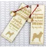 Karelischer Bärenhund, Björnhund - Lesezeichen mit Hund, personalisiertes Lesezeichen, Hundeaccessoire für Leser der Marke Art-Dog