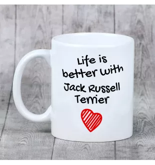Jack Russell Terrier - Tasse mit Hund, Tasse mit Bild, personalisiertes Geschenk der Marke Art-Dog