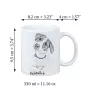 Jack Russell Terrier - cup with a dog, cheerful cup for a dog lover, personalized gift from the Art-Dog brand