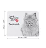 Keeshond, Wolfsspitz, Deutsche Spitze - Mauspad mit Druck, personalisiertes Mauspad mit Hund, einzigartiges Gadget für Büroangestellte von Art-Dog.