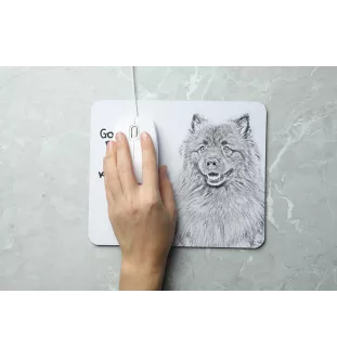 Szpic wilczy podkładka pod mysz z psem Art-Dog